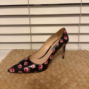 PRADA floral pumps